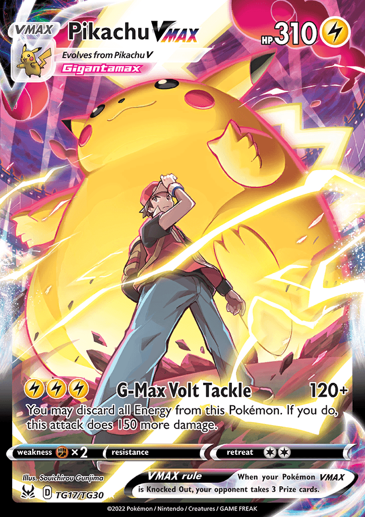 Lost Origin Trainer Subset Pikachu VMAX 234