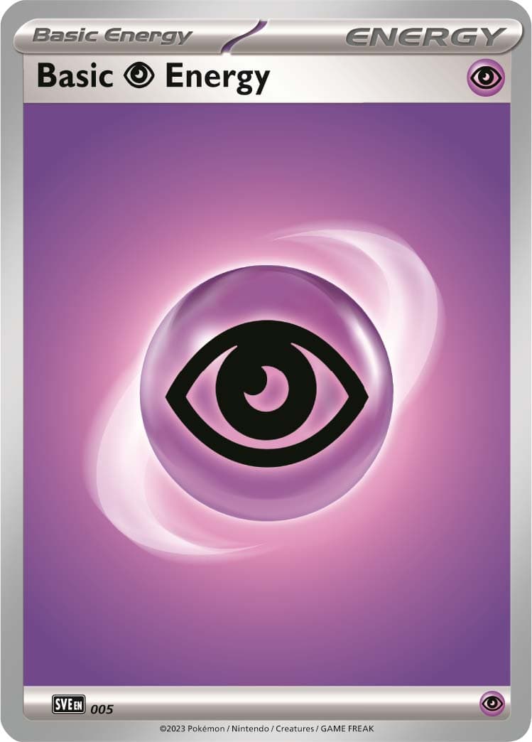 Scarlet Violet Base Basic Psychic Energy