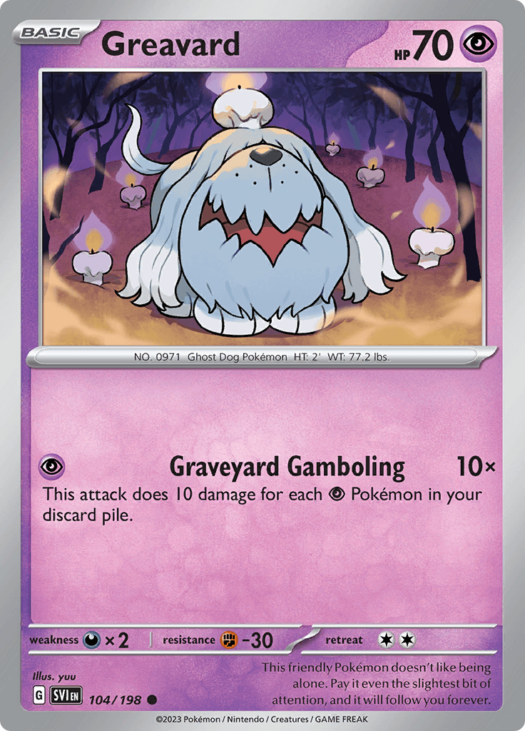 Scarlet Violet Base Greavard