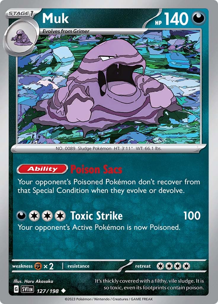 Scarlet Violet Base Muk
