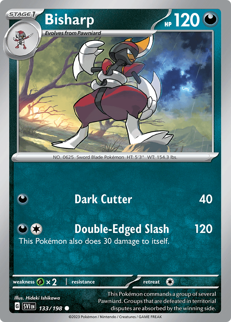 Scarlet Violet Base Bisharp