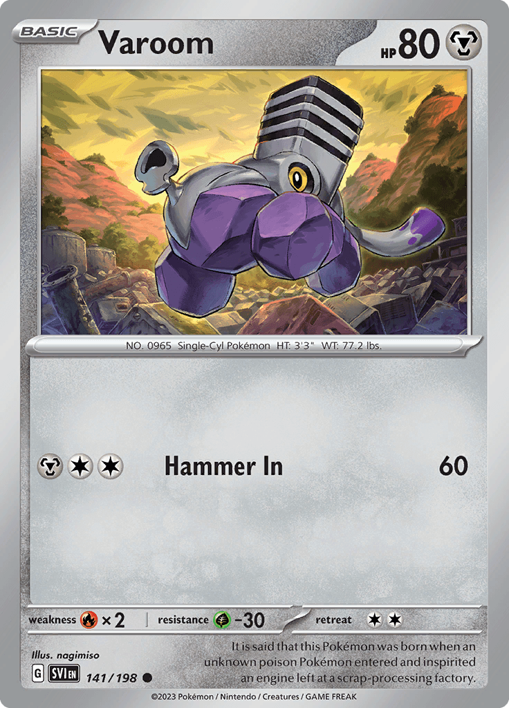 Scarlet Violet Base Varoom Alt