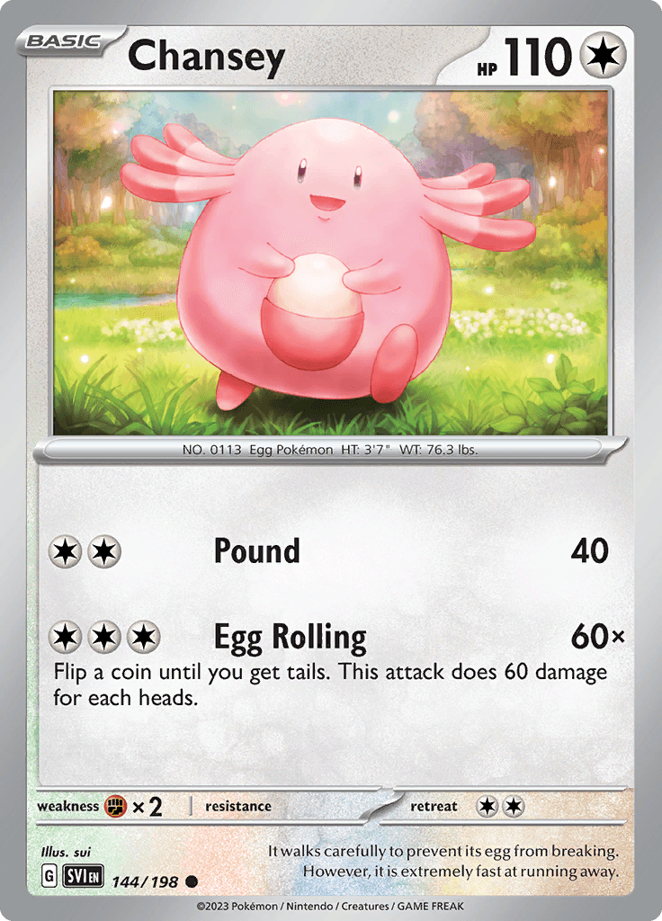 Scarlet Violet Base Chansey