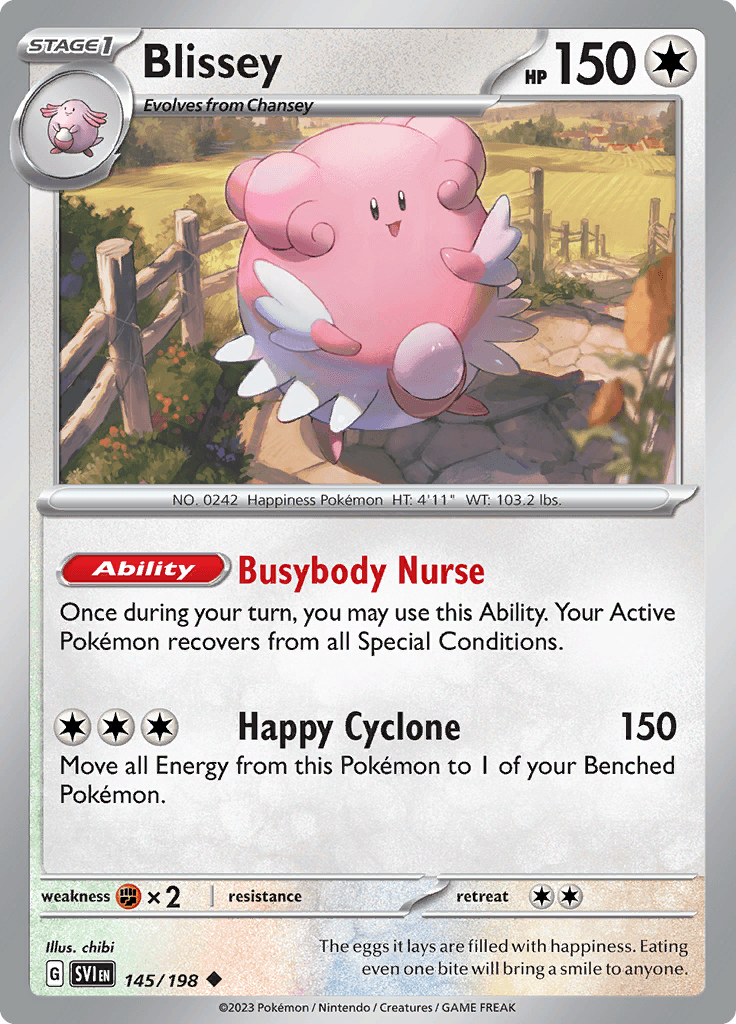 Scarlet Violet Base Blissey