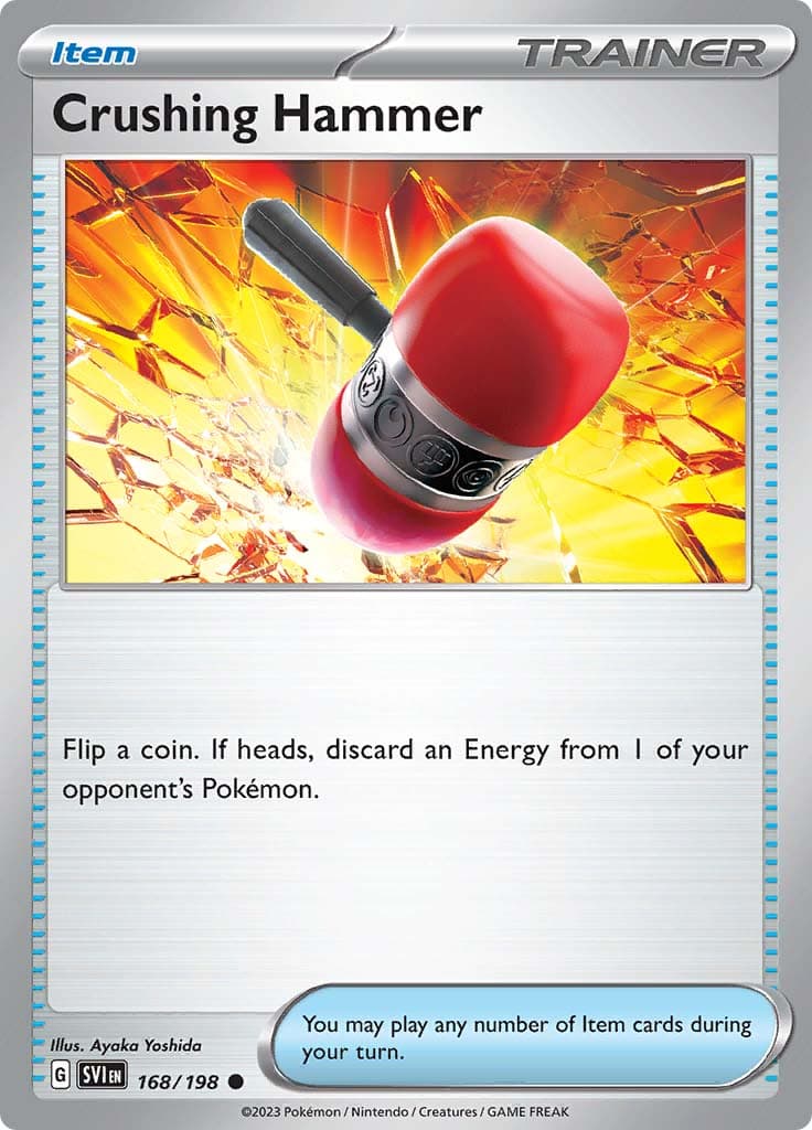 Scarlet Violet Base Crushing Hammer