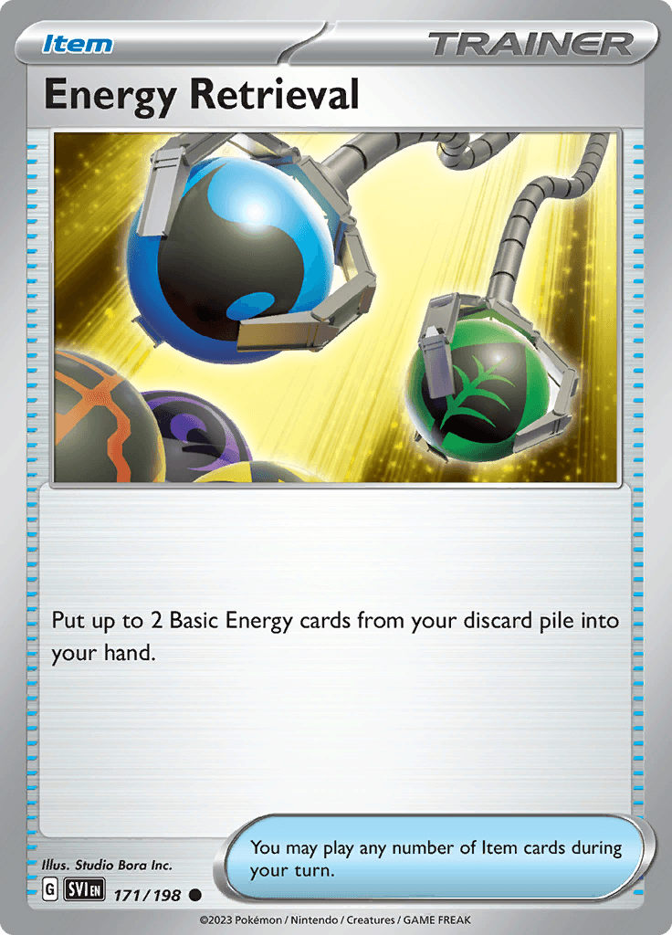 Scarlet Violet Base Energy Retrieval