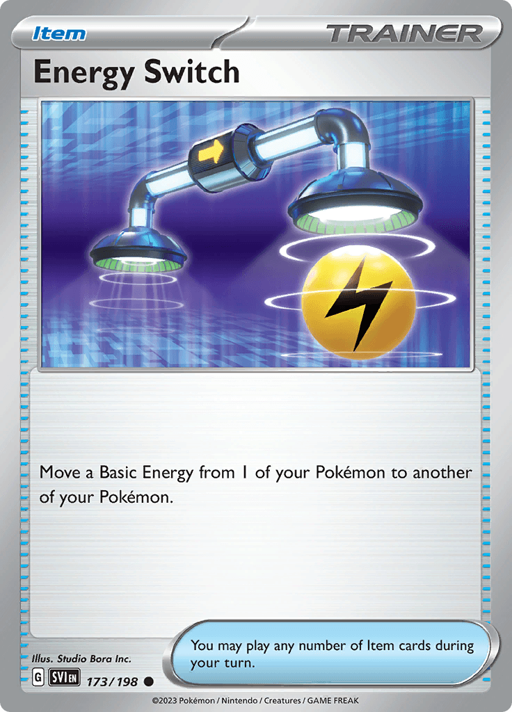 Scarlet Violet Base Energy Switch