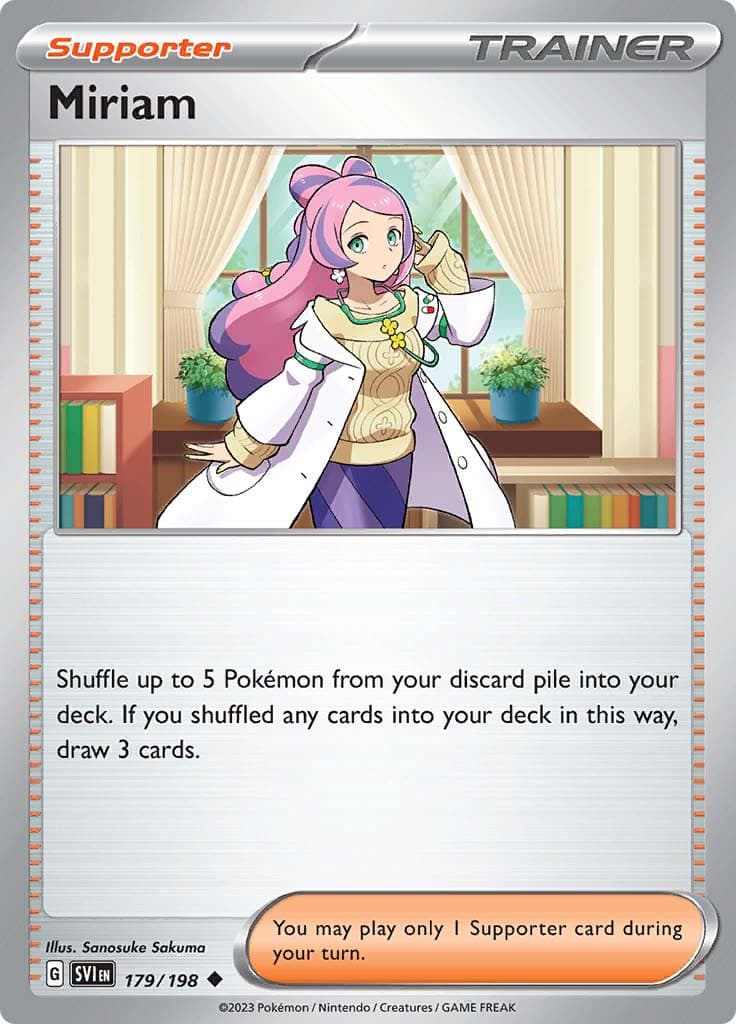 Scarlet Violet Base Miriam