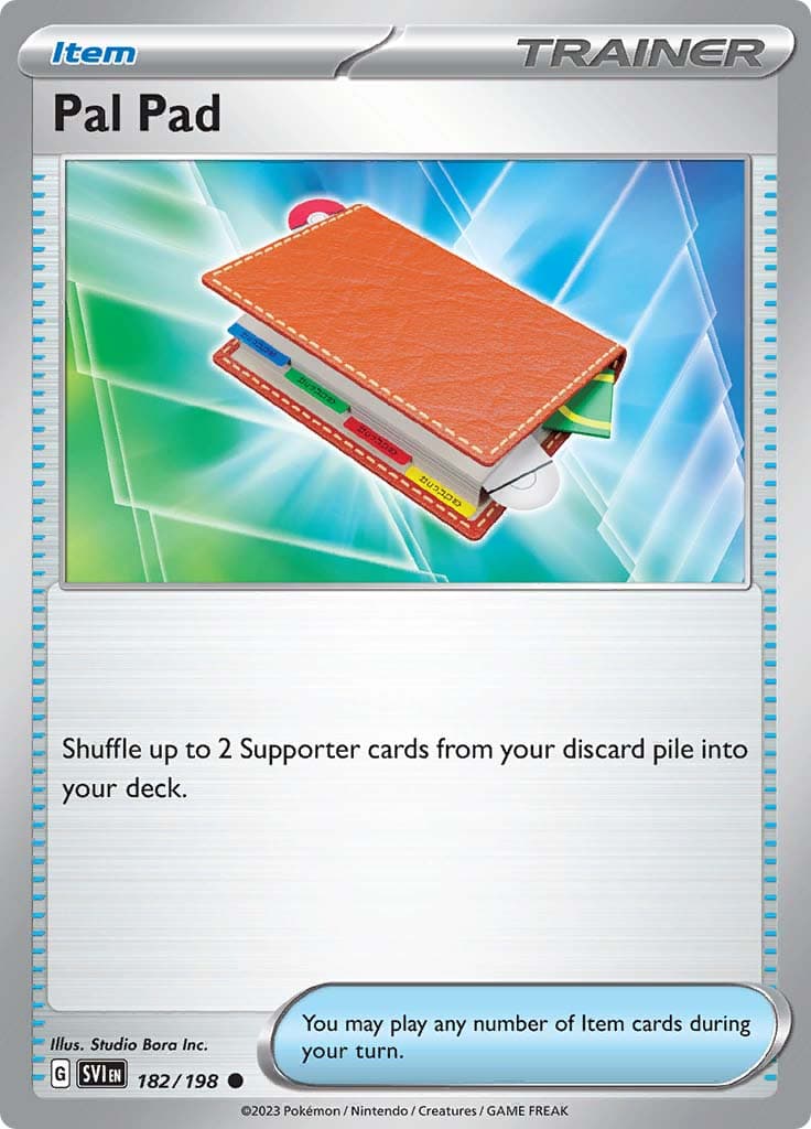 Scarlet Violet Base Pal Pad