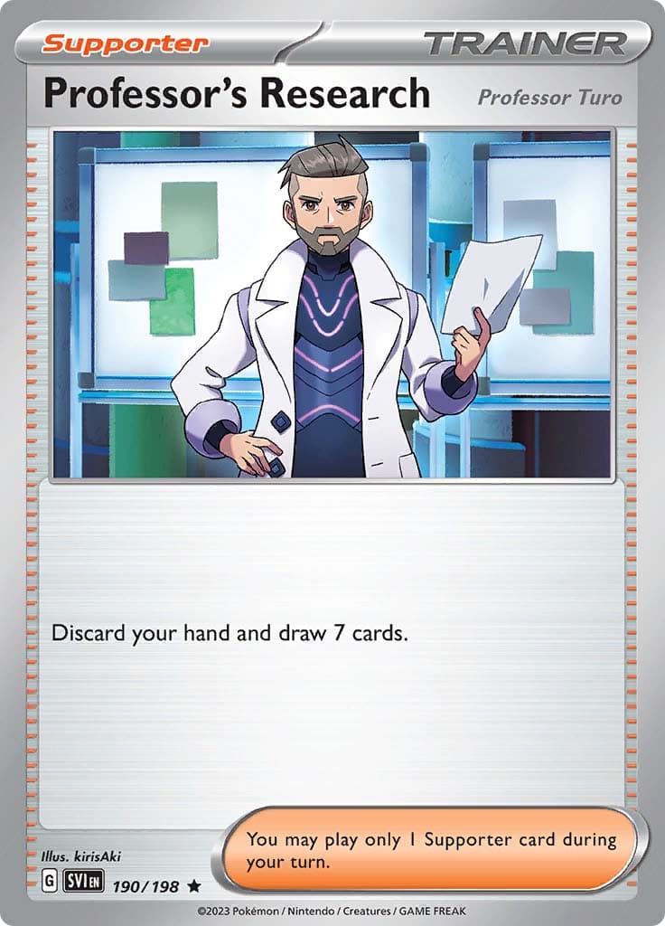 Scarlet Violet Base Professors Research Alt