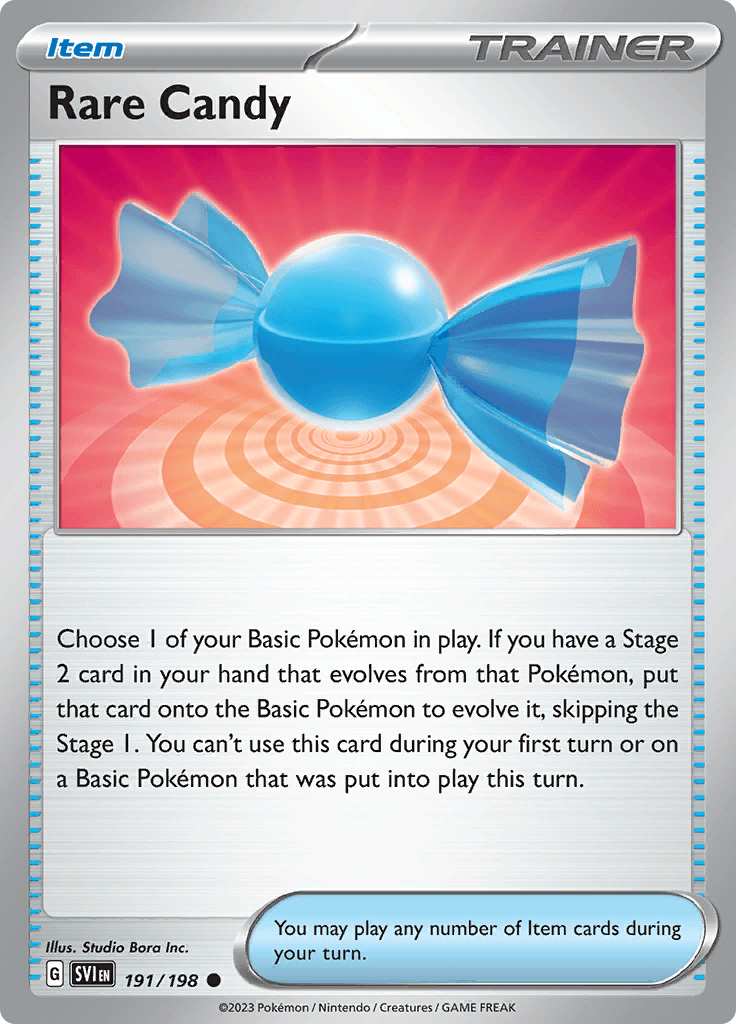 Scarlet Violet Base Rare Candy