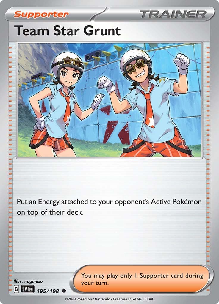 Scarlet Violet Base Team Star Grunt