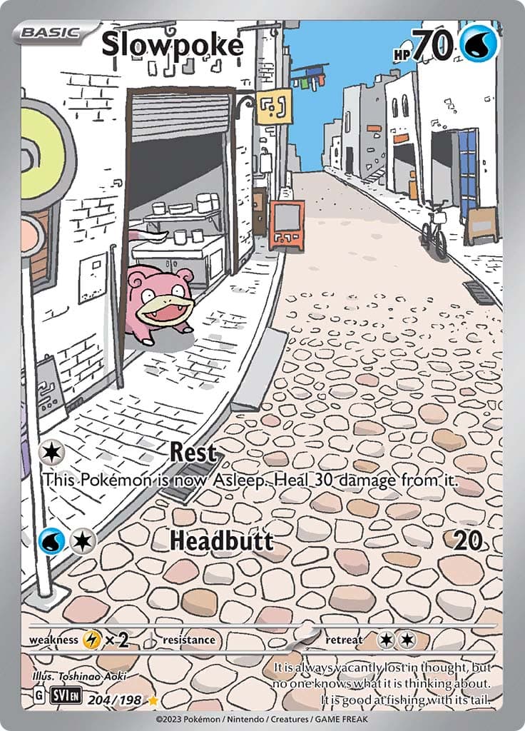 Scarlet Violet Base Slowpoke