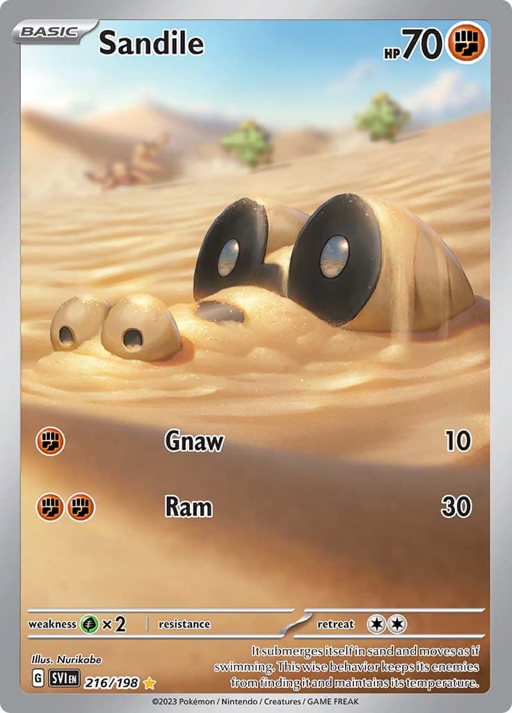Scarlet Violet Base Sandile