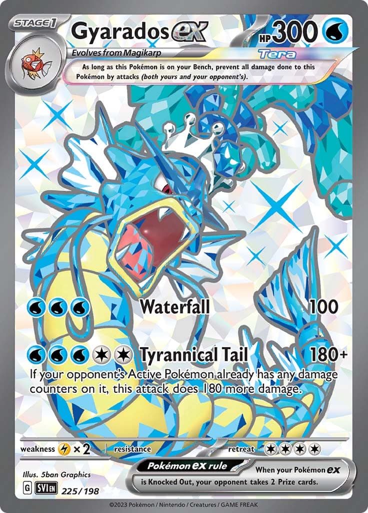 Scarlet Violet Base Gyarados Ex