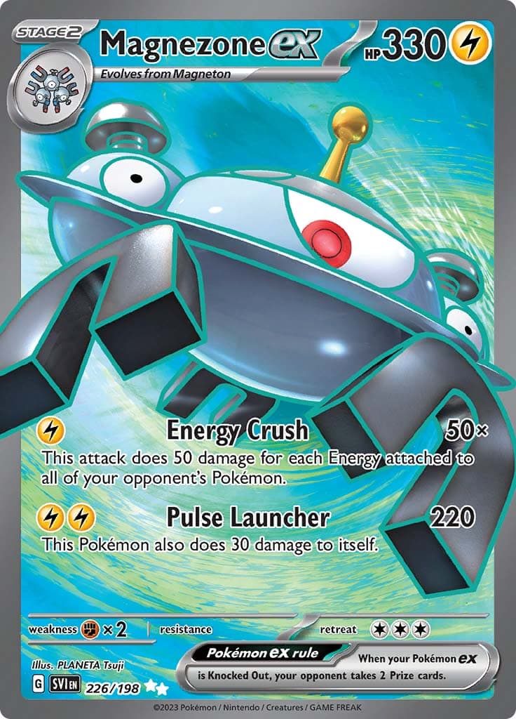 Scarlet Violet Base Magnezone Ex