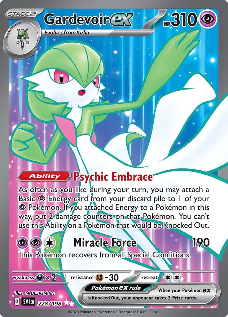 Scarlet Violet Base Gardevoir Ex