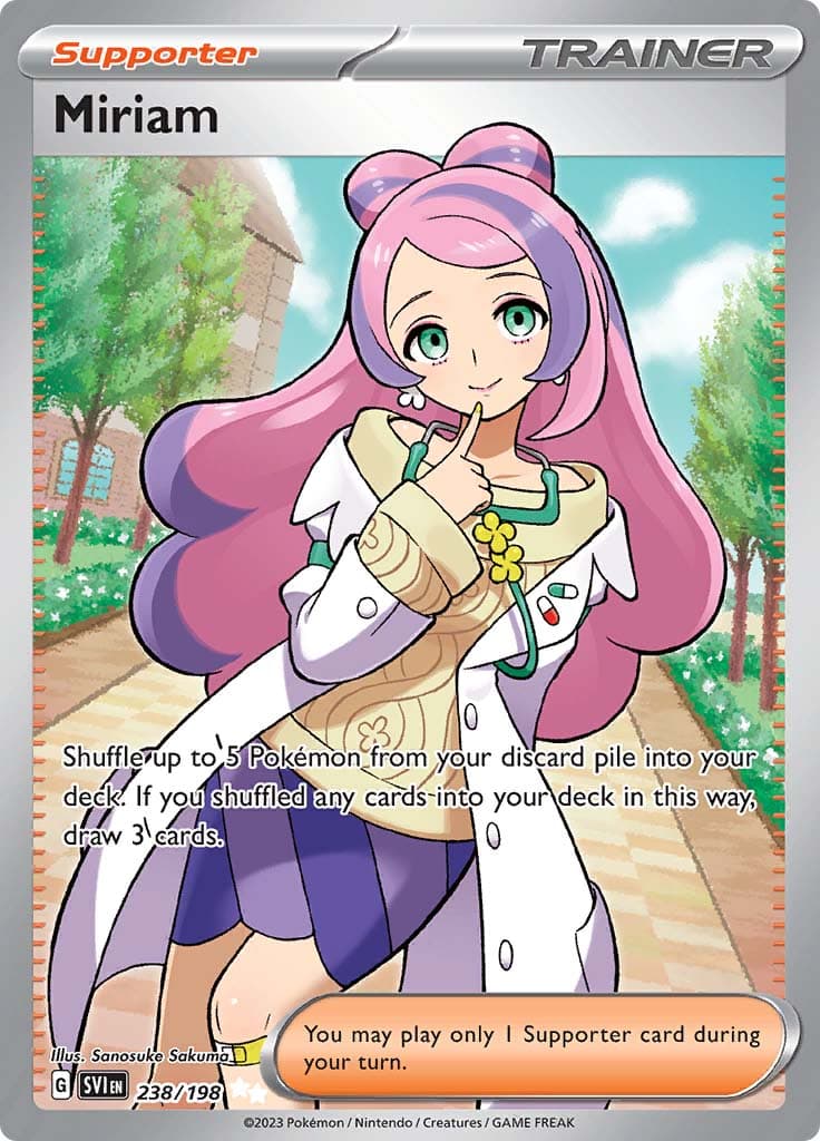 Scarlet Violet Base Miriam