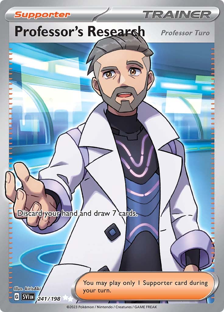 Scarlet Violet Base Professors Research Alt