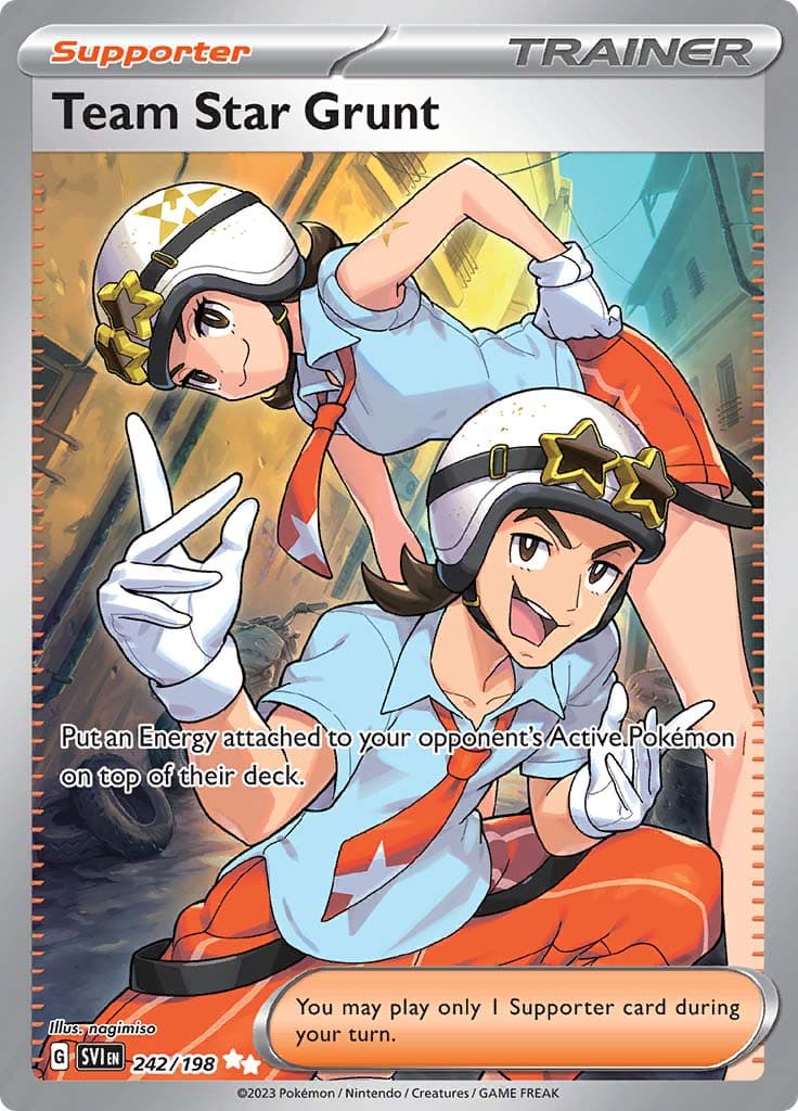 Scarlet Violet Base Team Star Grunt