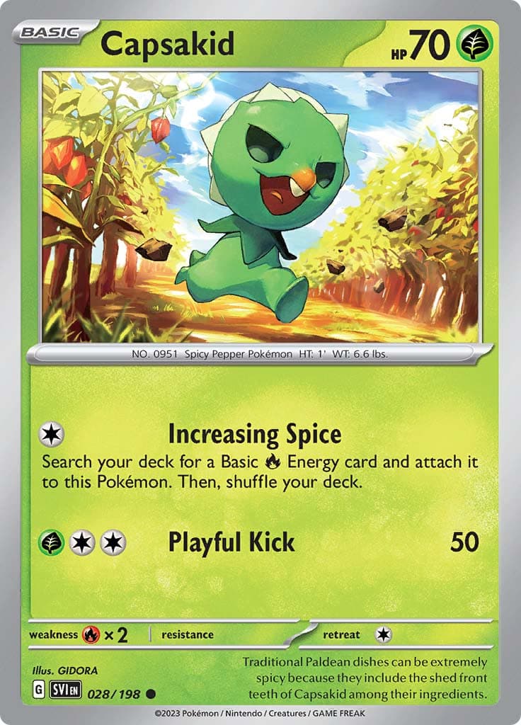 Scarlet Violet Base Capsakid Alt