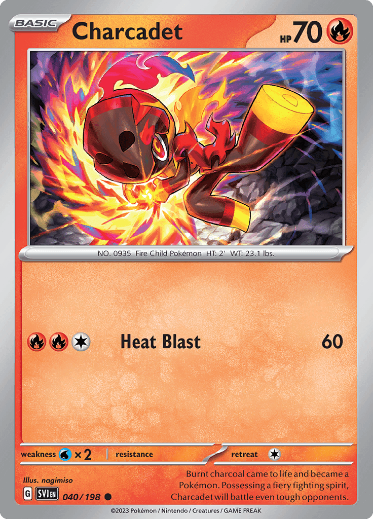 Scarlet Violet Base Charcadet Alt