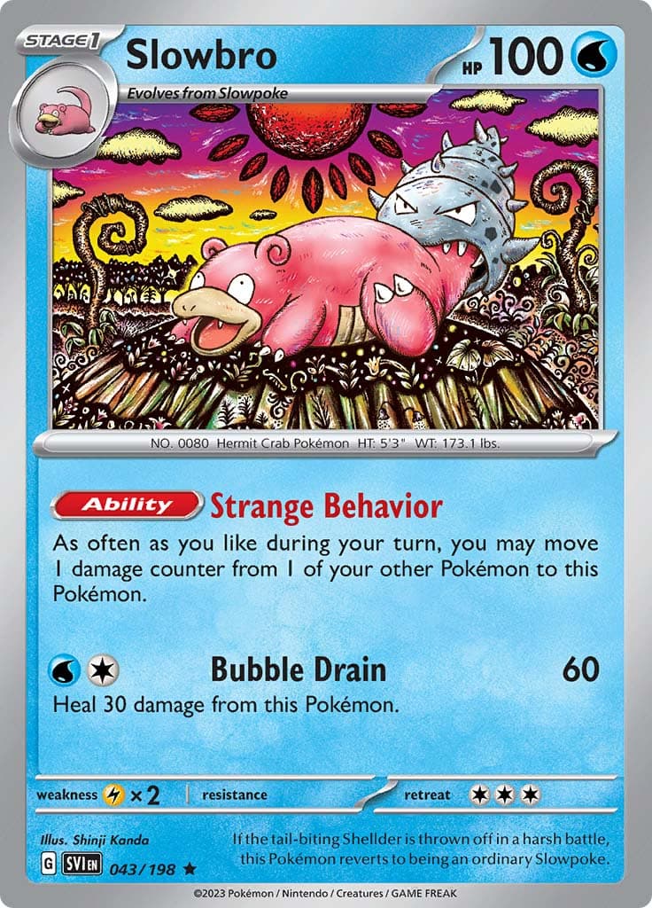 Scarlet Violet Base Slowbro