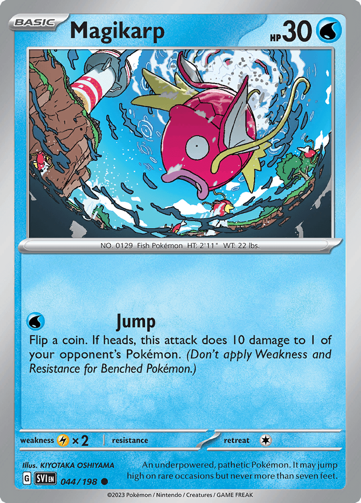 Scarlet Violet Base Magikarp