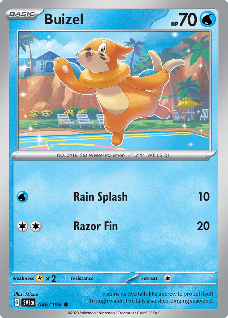 Scarlet Violet Base Buizel