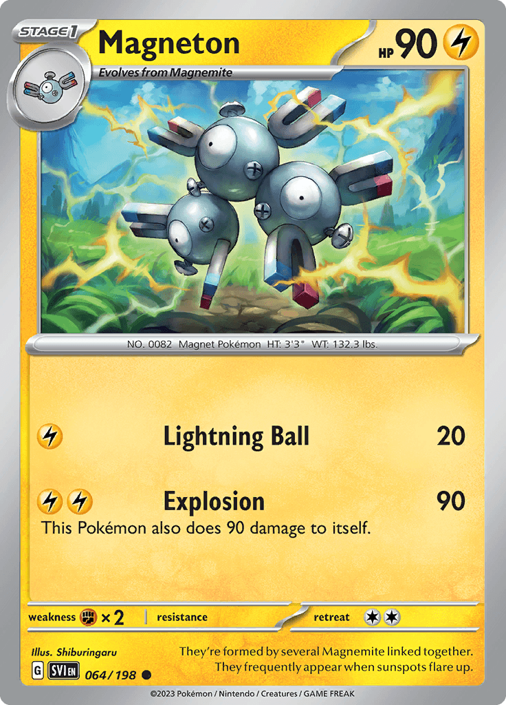 Scarlet Violet Base Magneton