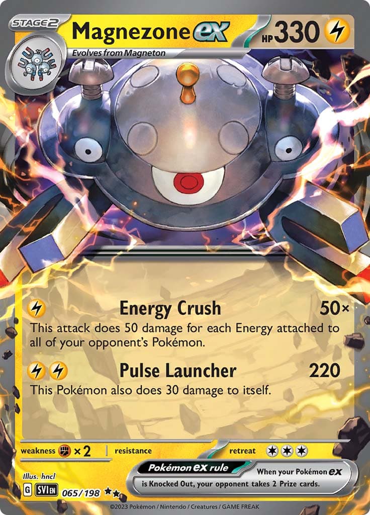 Scarlet Violet Base Magnezone Ex