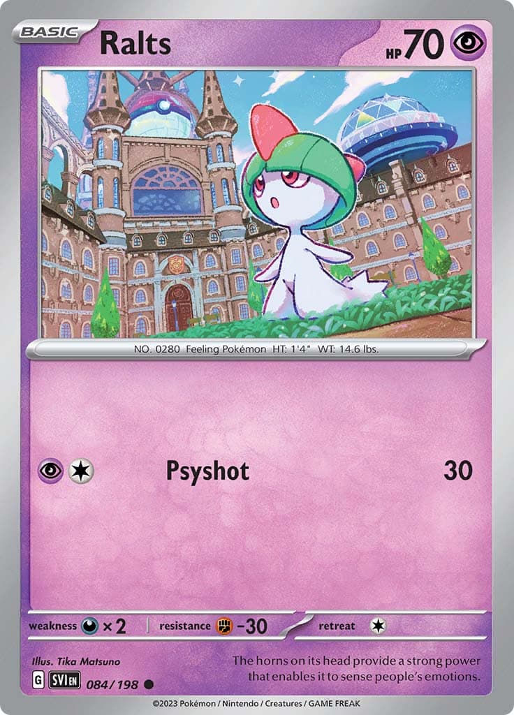 Scarlet Violet Base Ralts