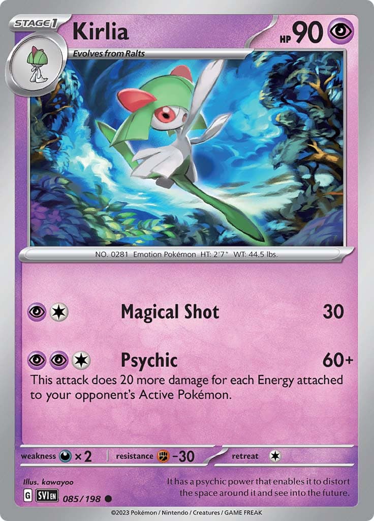 Scarlet Violet Base Kirlia
