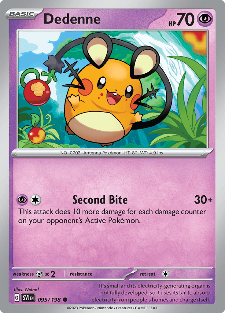 Scarlet Violet Base Dedenne Alt