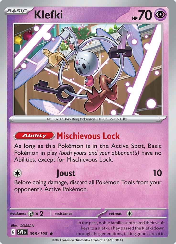 Scarlet Violet Base Klefki