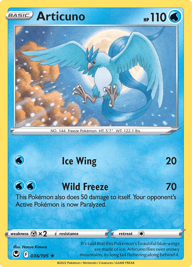 Silver Tempest Articuno 036