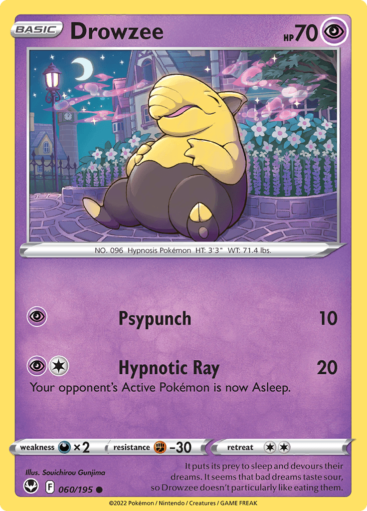Silver Tempest Drowzee 060