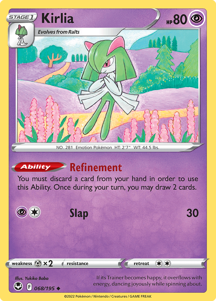 Silver Tempest Kirlia 068