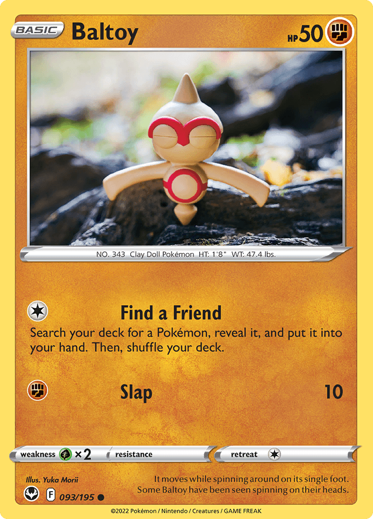 Silver Tempest Baltoy 093