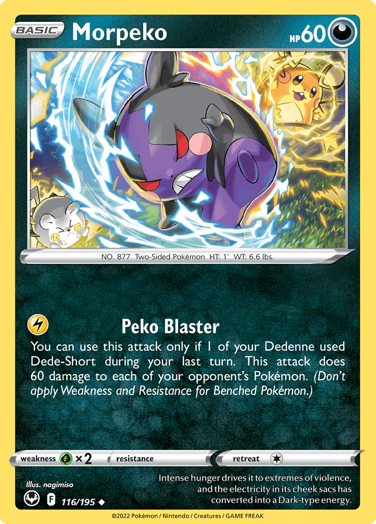 Silver Tempest Morpeko 116
