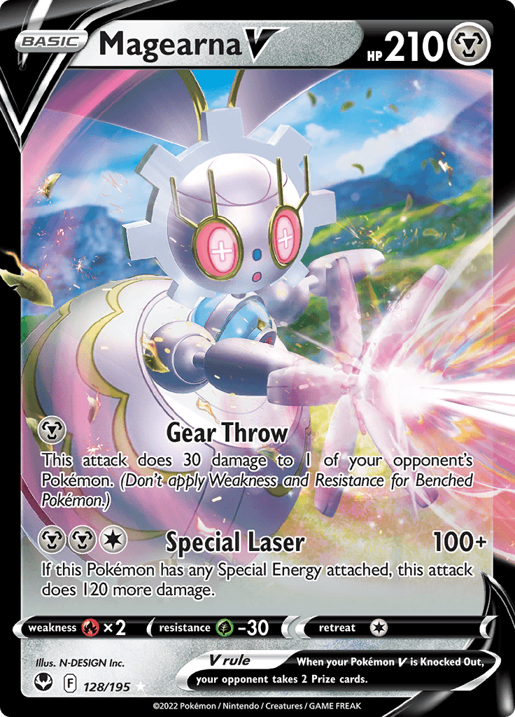 Silver Tempest Magearna V 128