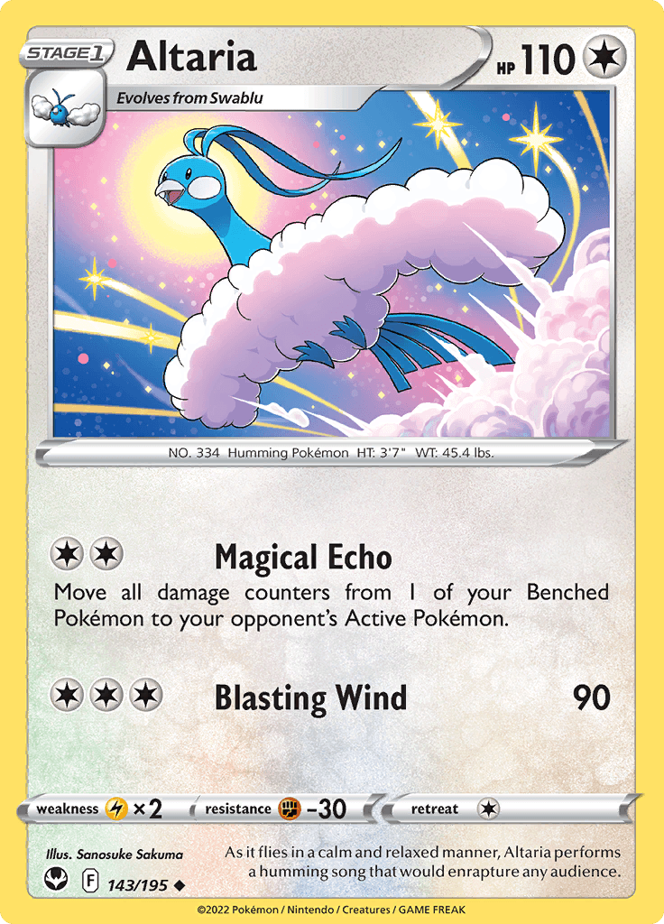 Silver Tempest Altaria 143
