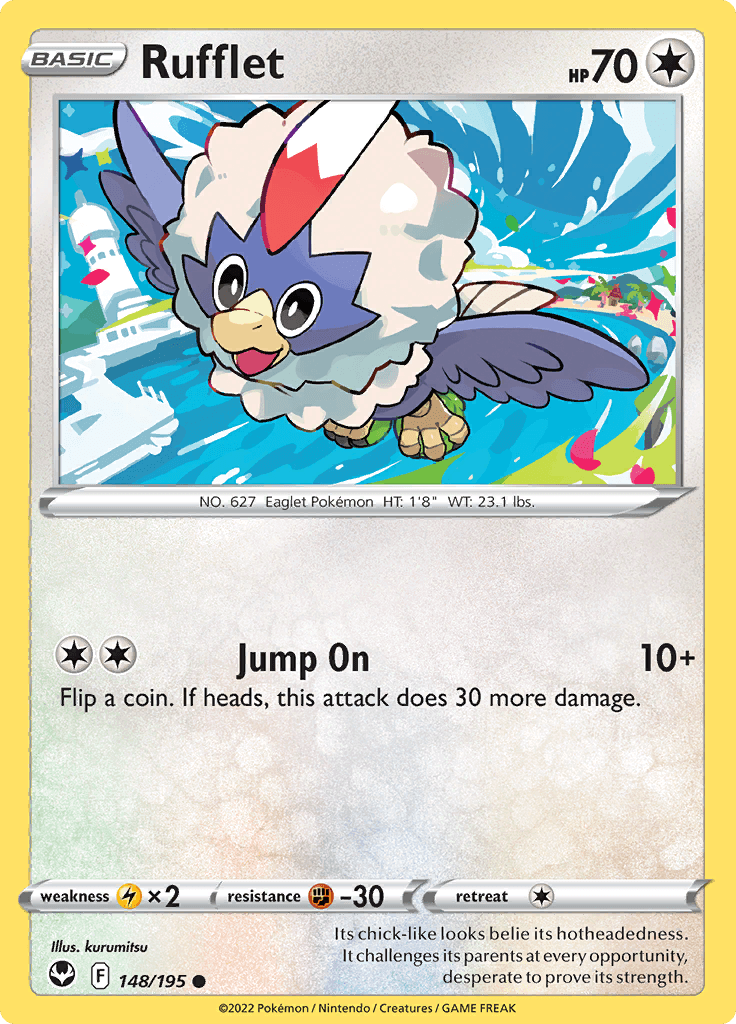 Silver Tempest Rufflet 148
