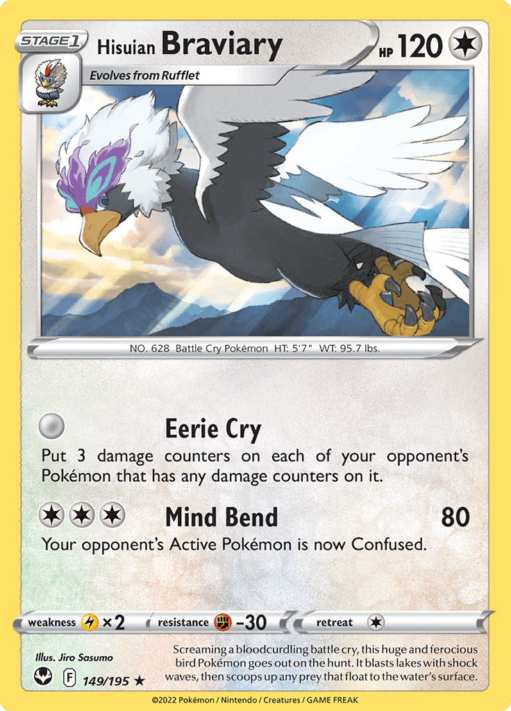 Silver Tempest Hisuian Braviary 149