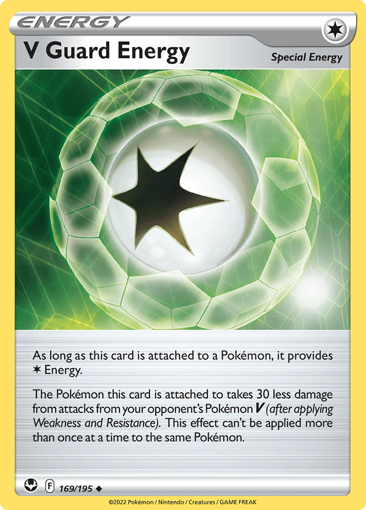 Silver Tempest Trainer V Guard Energy 169