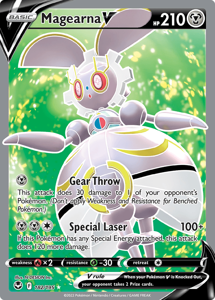 Silver Tempest Full Art Magearna V 182