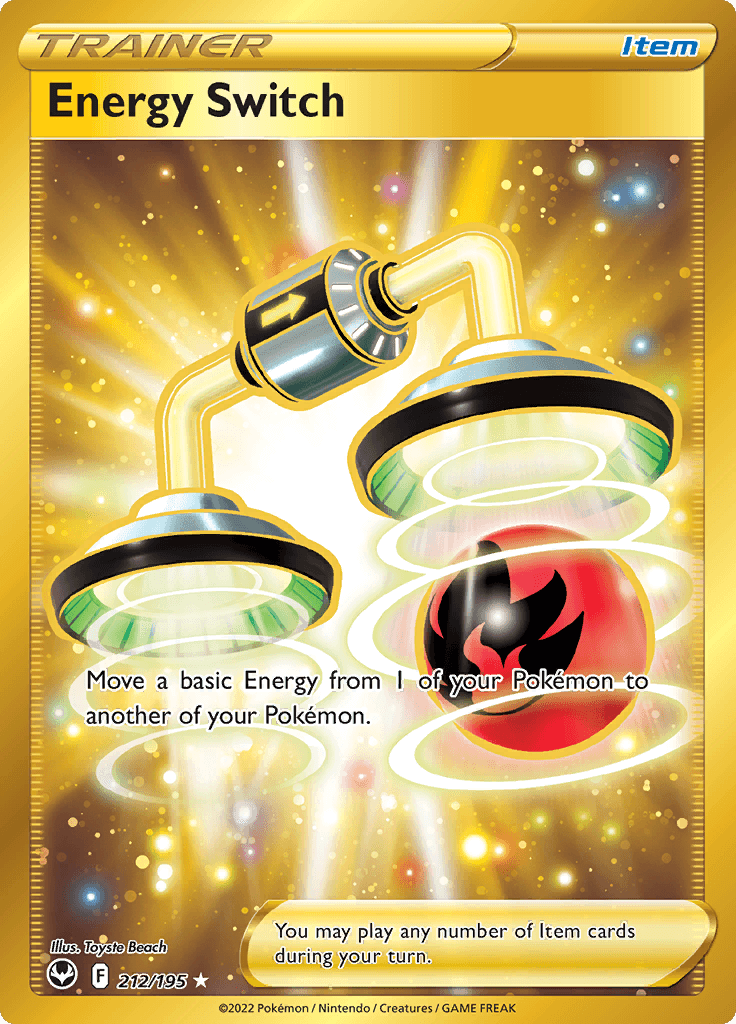 Silver Tempest Golden Secret Energy Switch 212