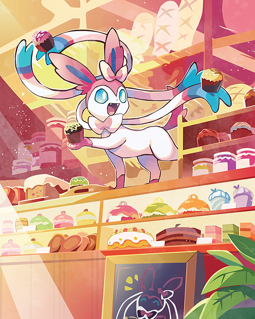 Pokemon Eeveelutions Print